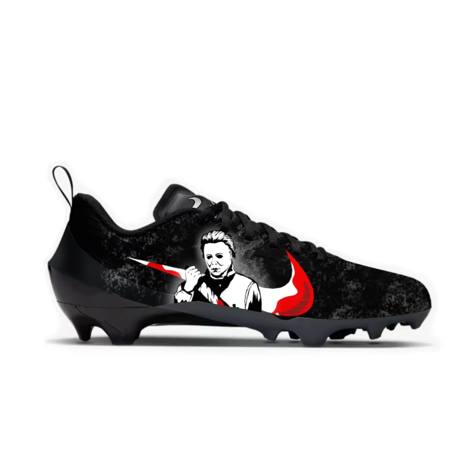 Michael Myers Football Cleats Gameday Custom Kicks