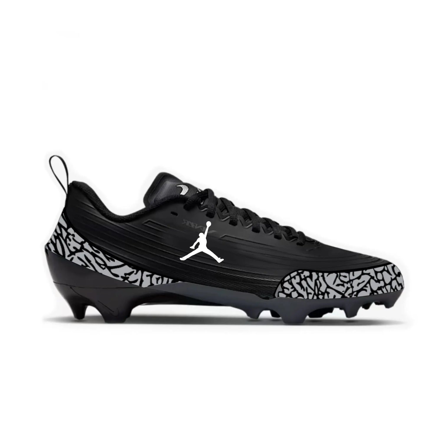 Jordan Elephant Print Football Cleats Gameday Custom Kicks