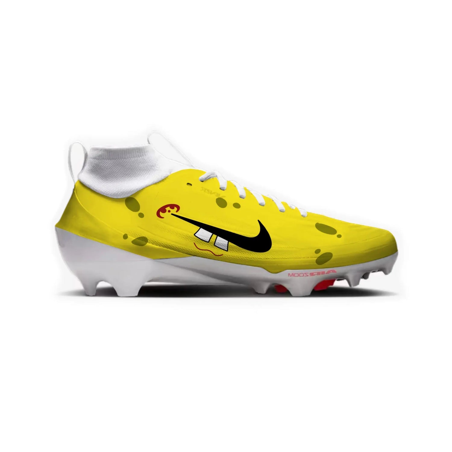 Bikini Bottom Football Cleats Gameday Custom Kicks