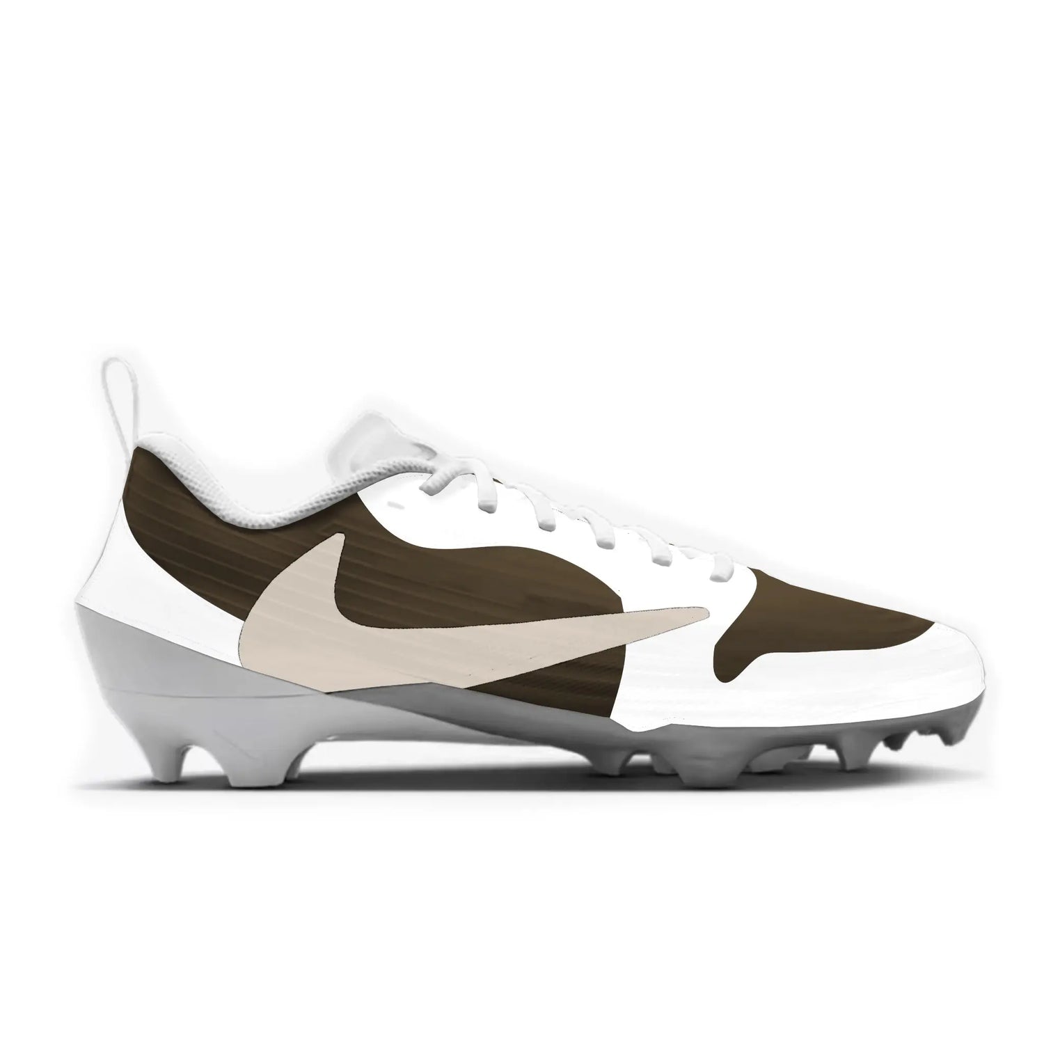 Travis Jordan 1 Low Football Cleats Gameday Custom Kicks