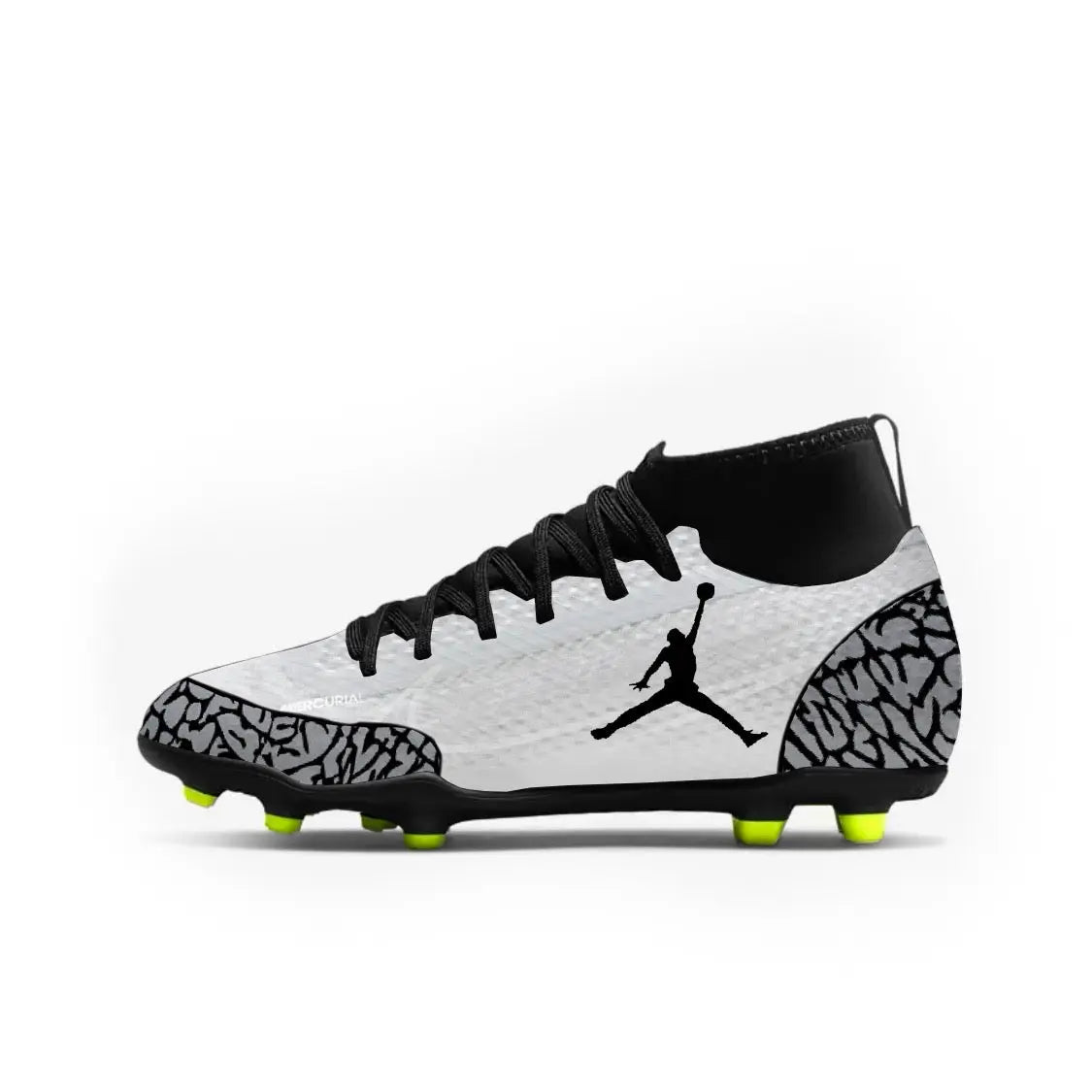 Jordan Elephant Print Youth Football Cleats Gameday Custom Kicks