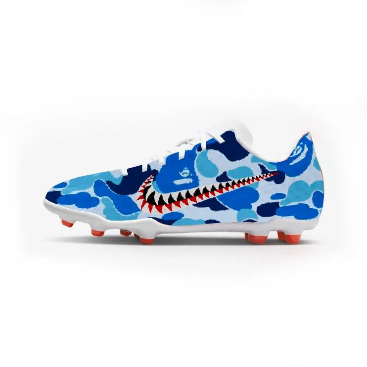 Camo Youth Football Cleats Gameday Custom Kicks