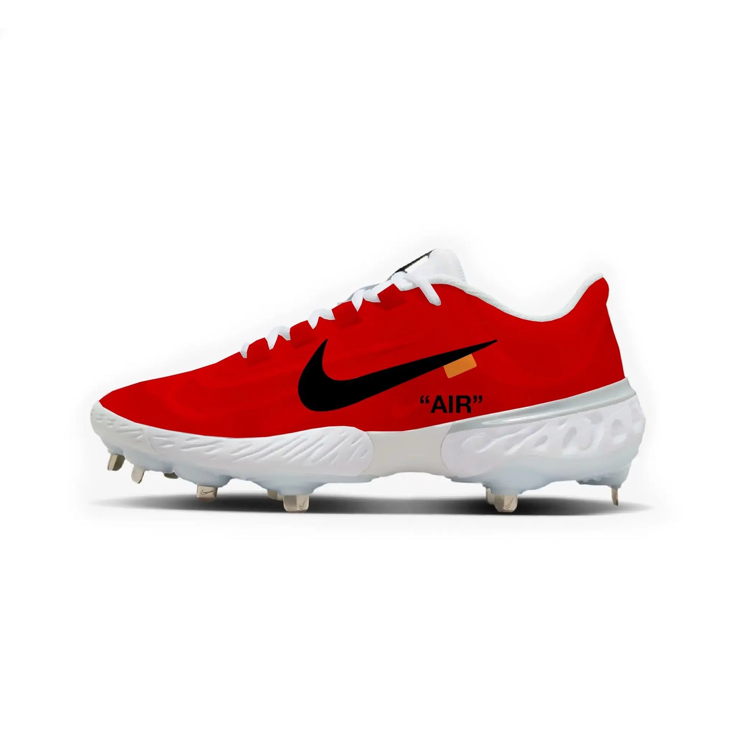 Color Rush OW Baseball Cleats Gameday Custom Kicks