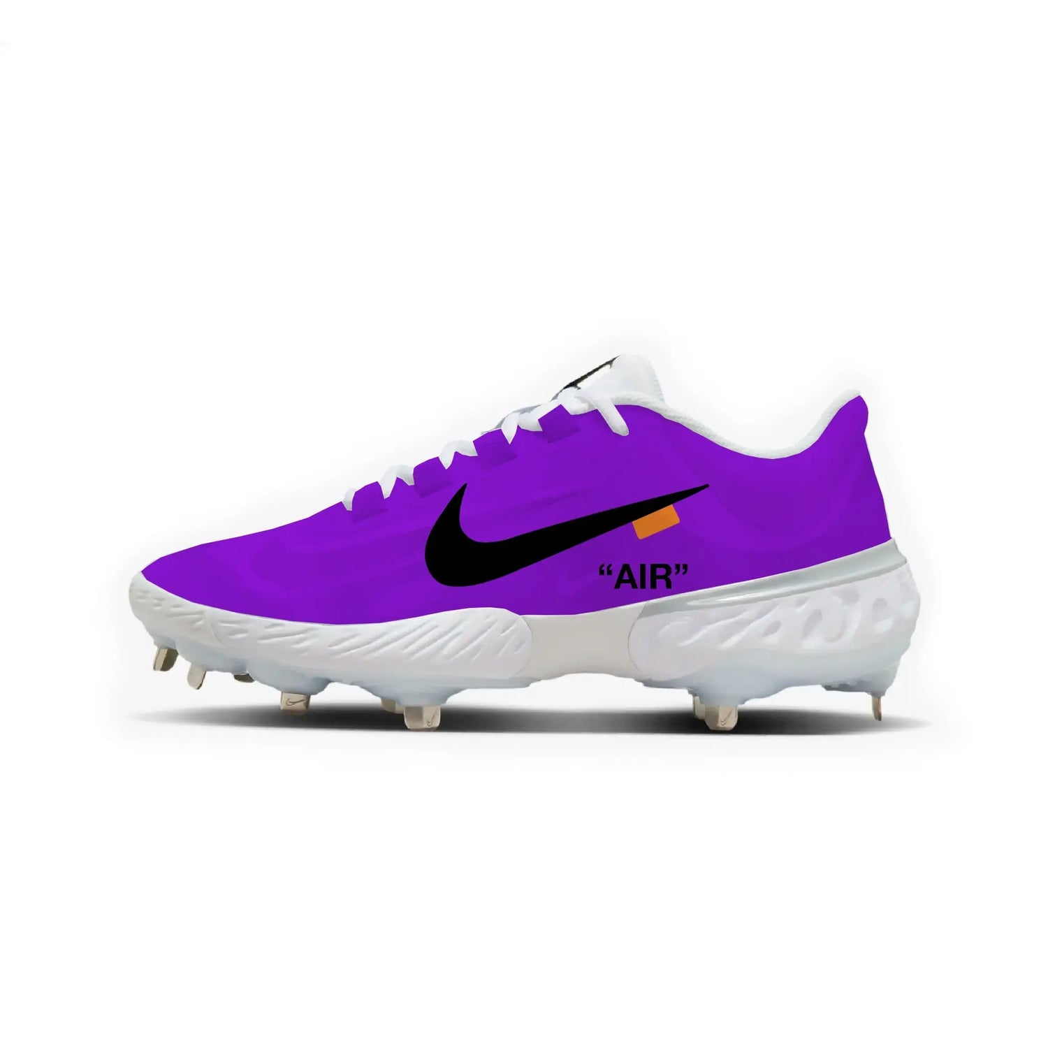 Color Rush OW Baseball Cleats Gameday Custom Kicks