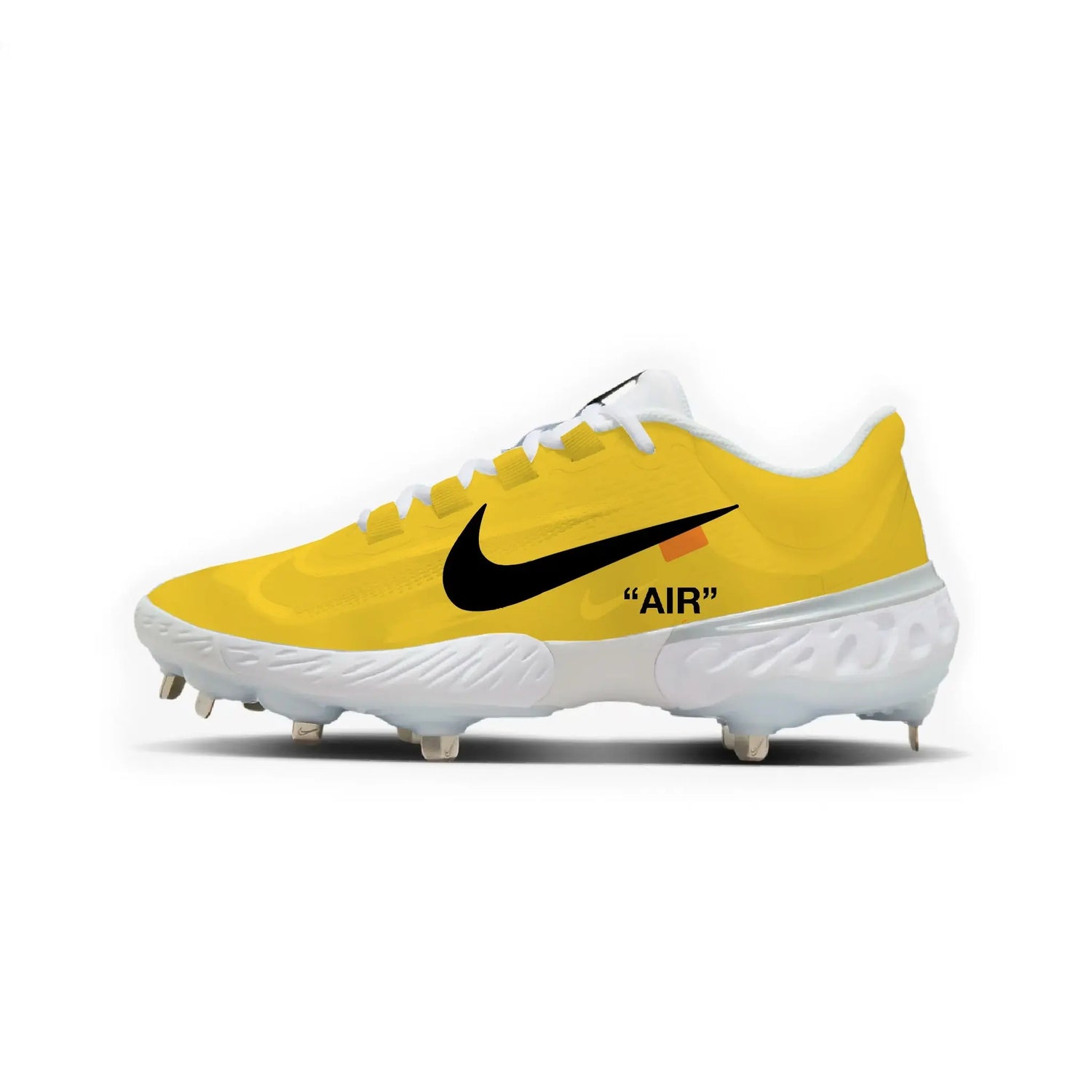 Color Rush OW Baseball Cleats Gameday Custom Kicks