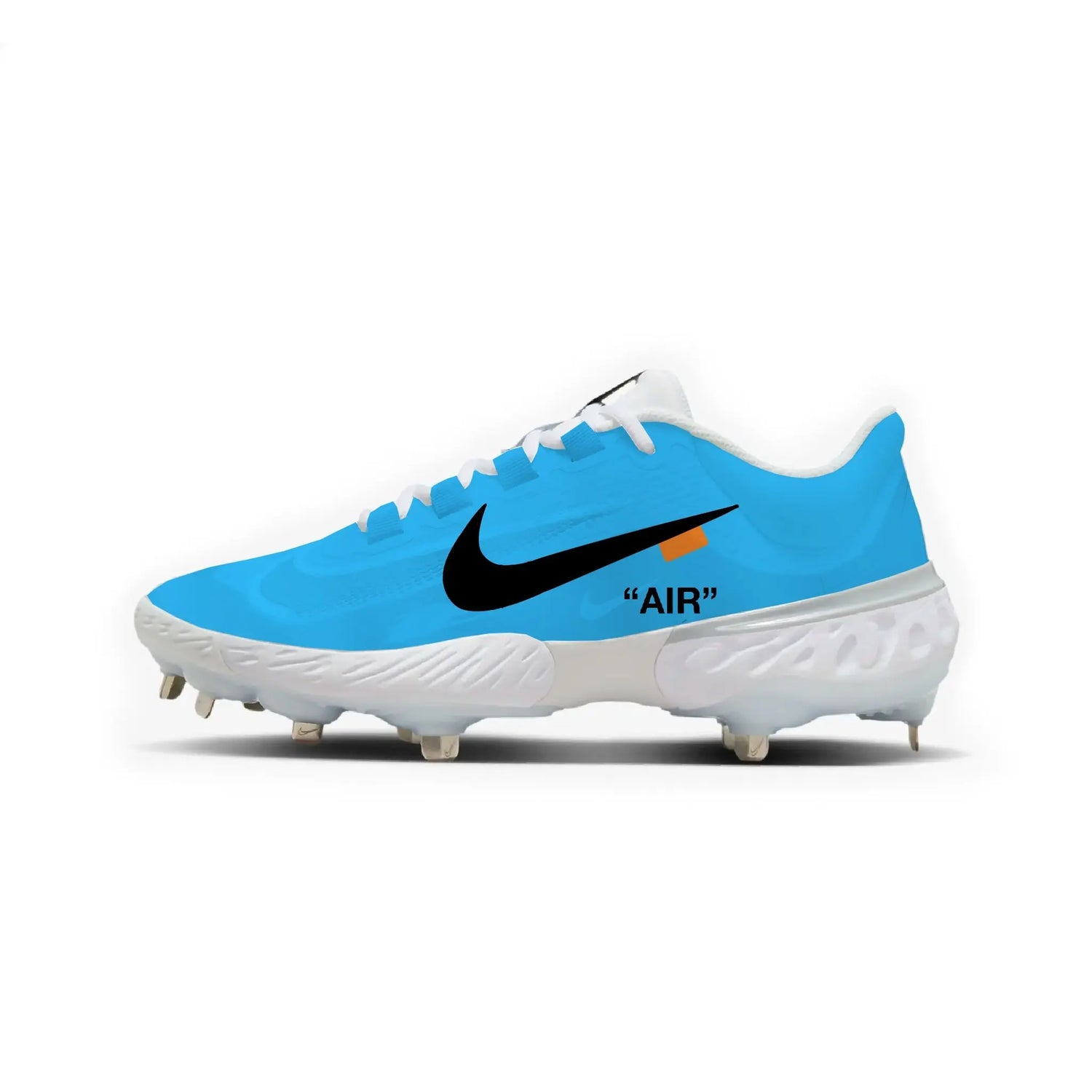 Color Rush OW Baseball Cleats Gameday Custom Kicks