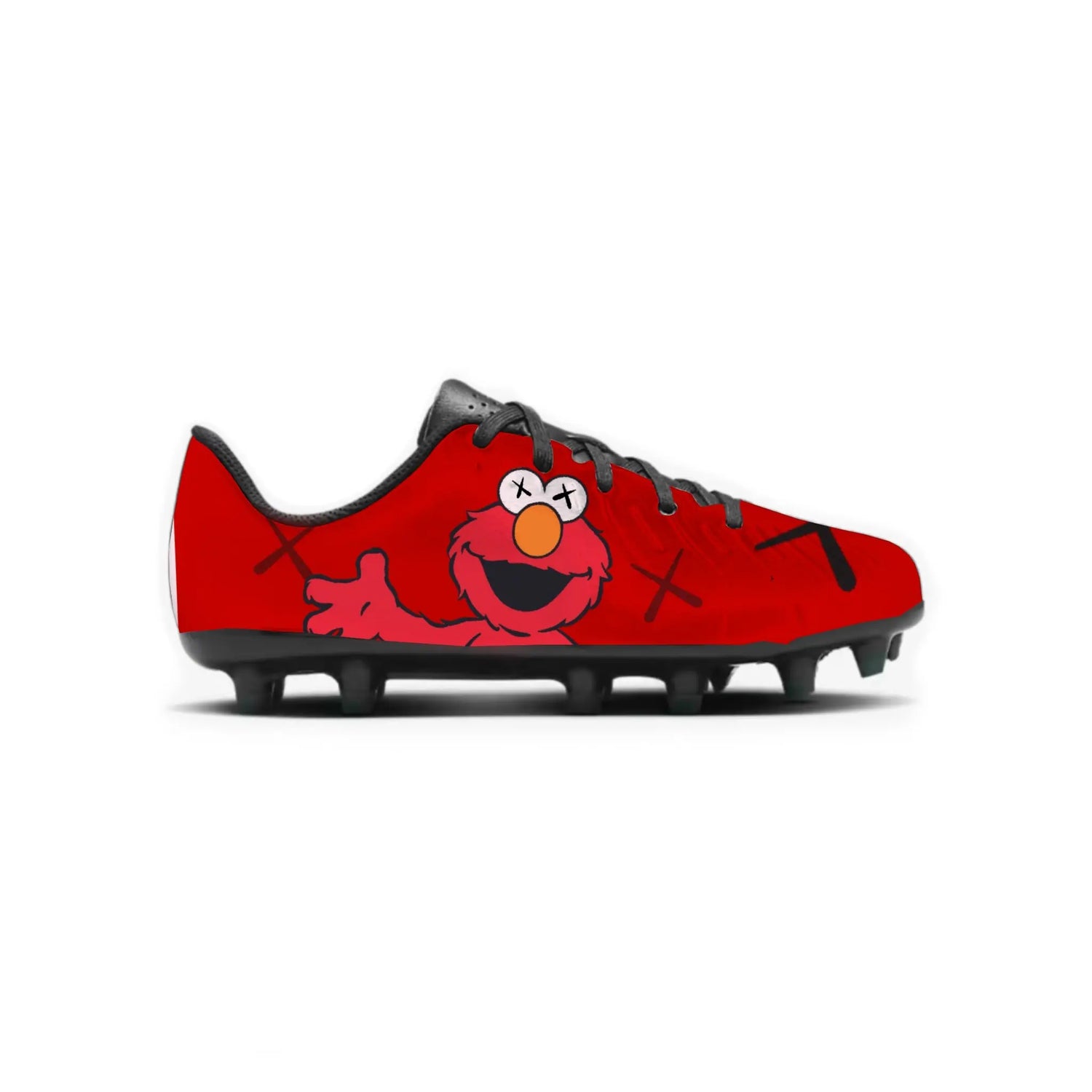 Kaws Sesame Youth Football Cleats Gameday Custom Kicks