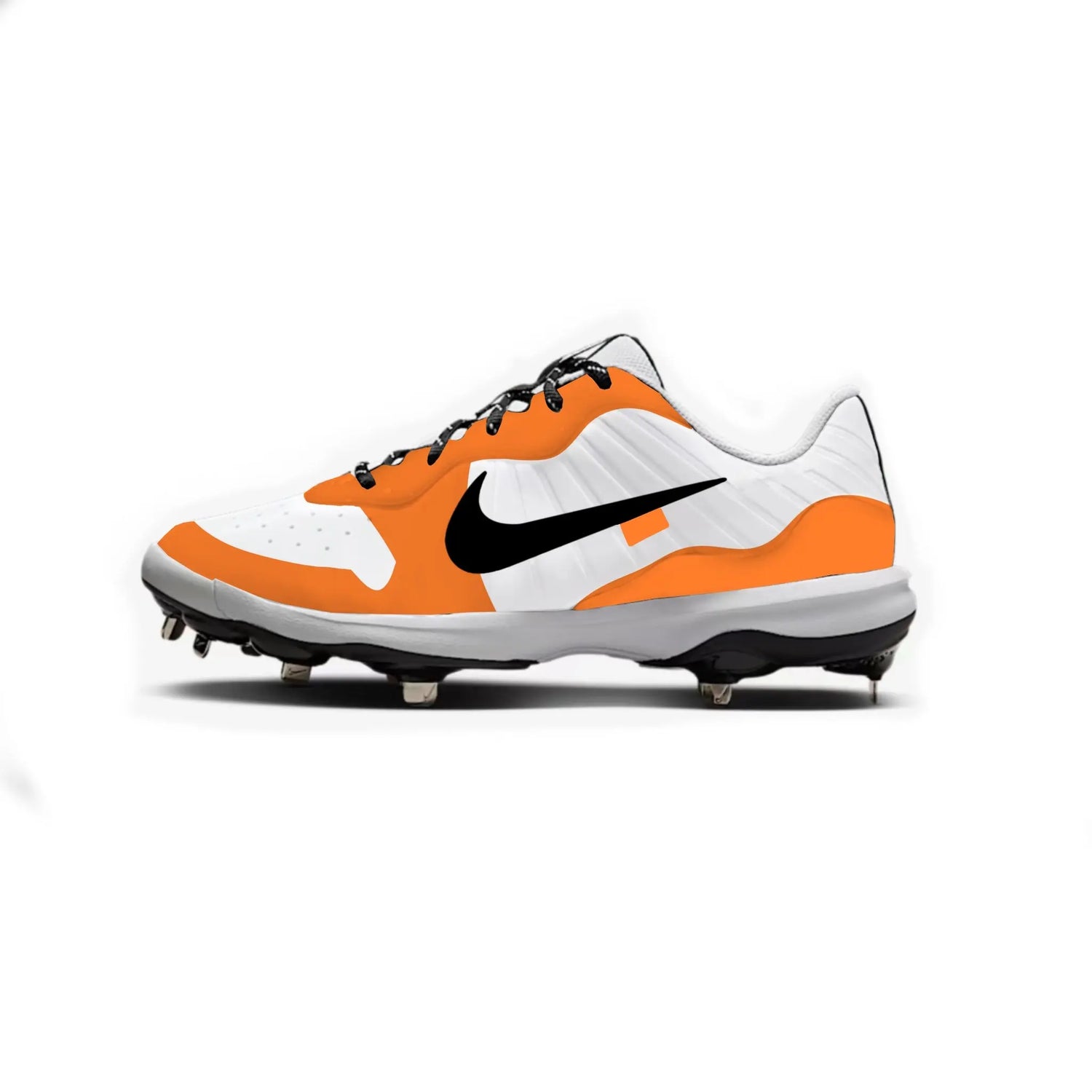 Jordan 1 OW Baseball Cleats Gameday Custom Kicks
