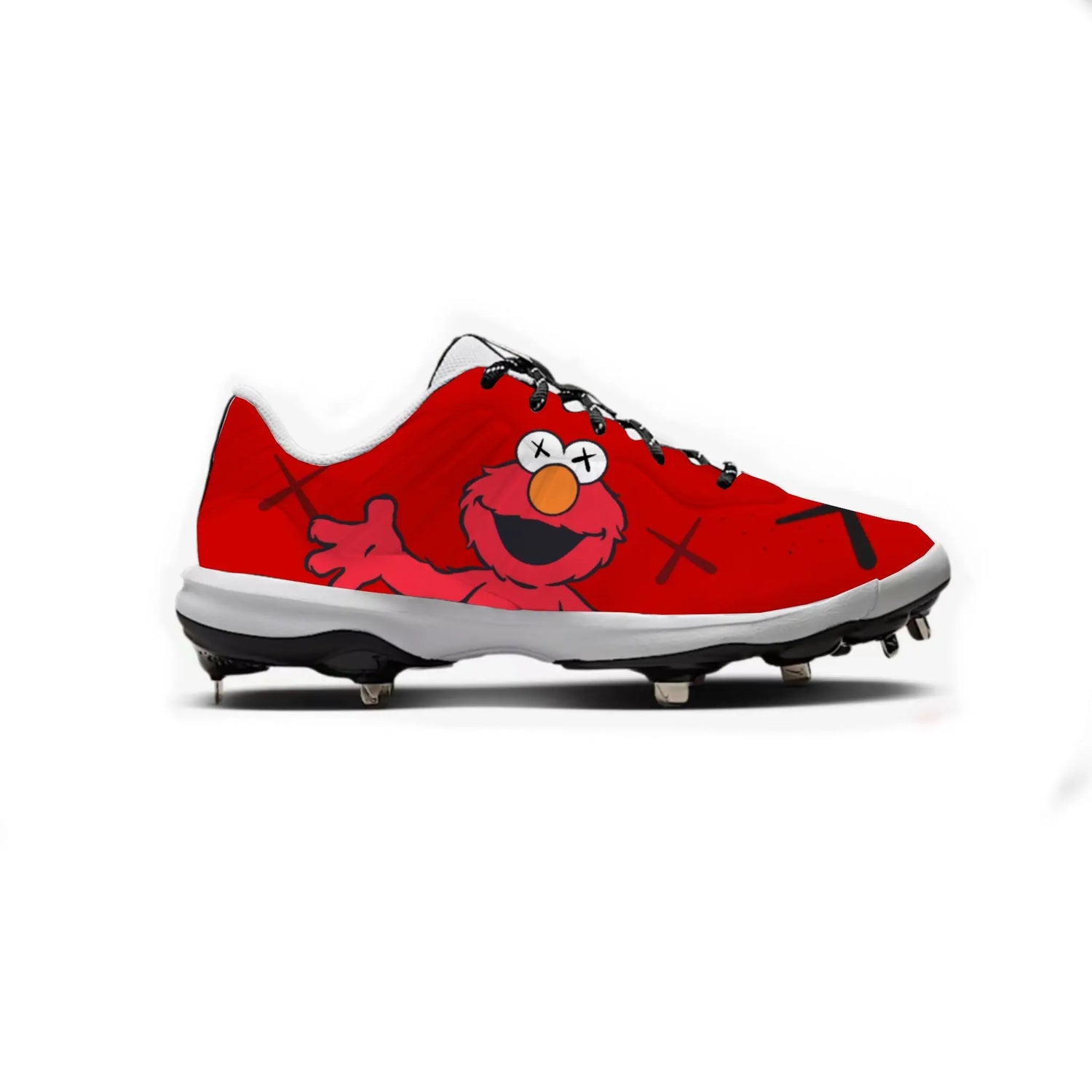 Kaws Sesame Baseball Cleats Gameday Custom Kicks