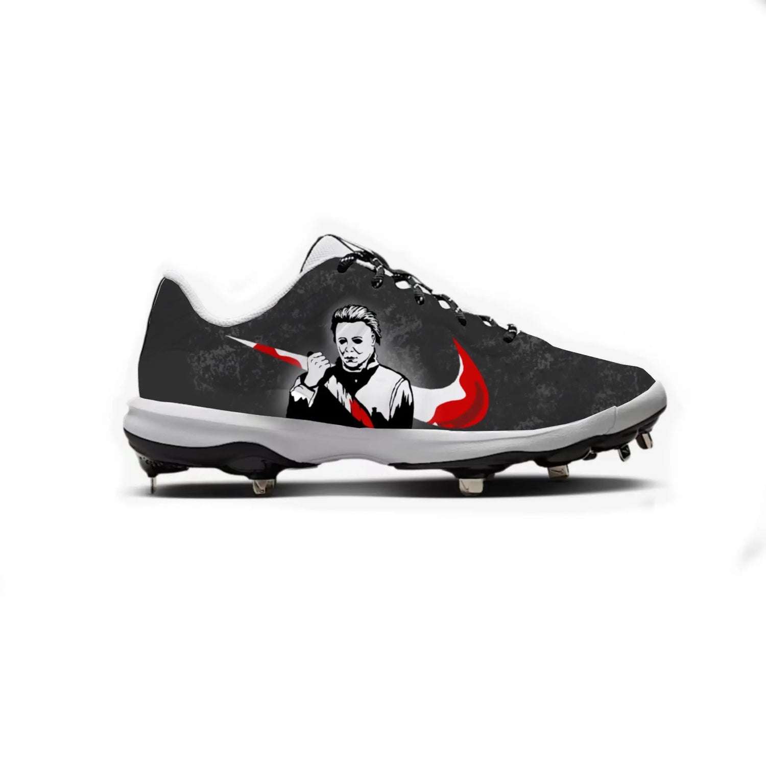 Michael Myers Baseball Cleats Gameday Custom Kicks