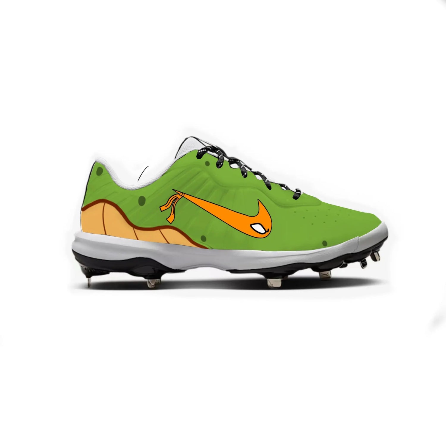 Turtle Baseball Cleats Gameday Custom Kicks