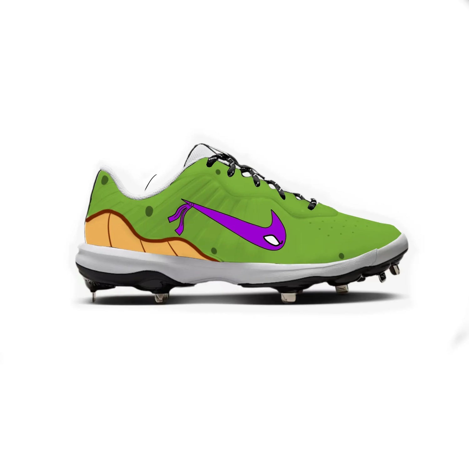 Turtle Baseball Cleats Gameday Custom Kicks