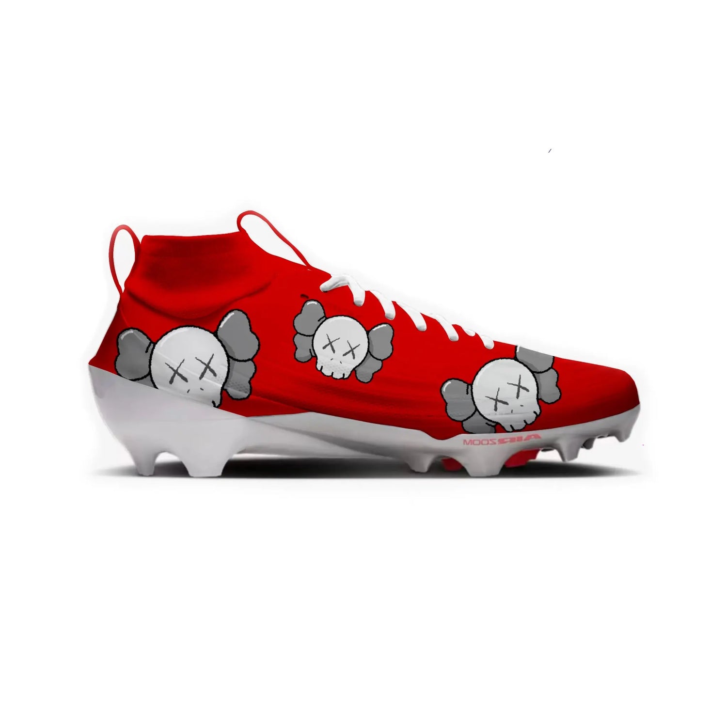 Kaw Skulls Football Cleats Gameday Custom Kicks