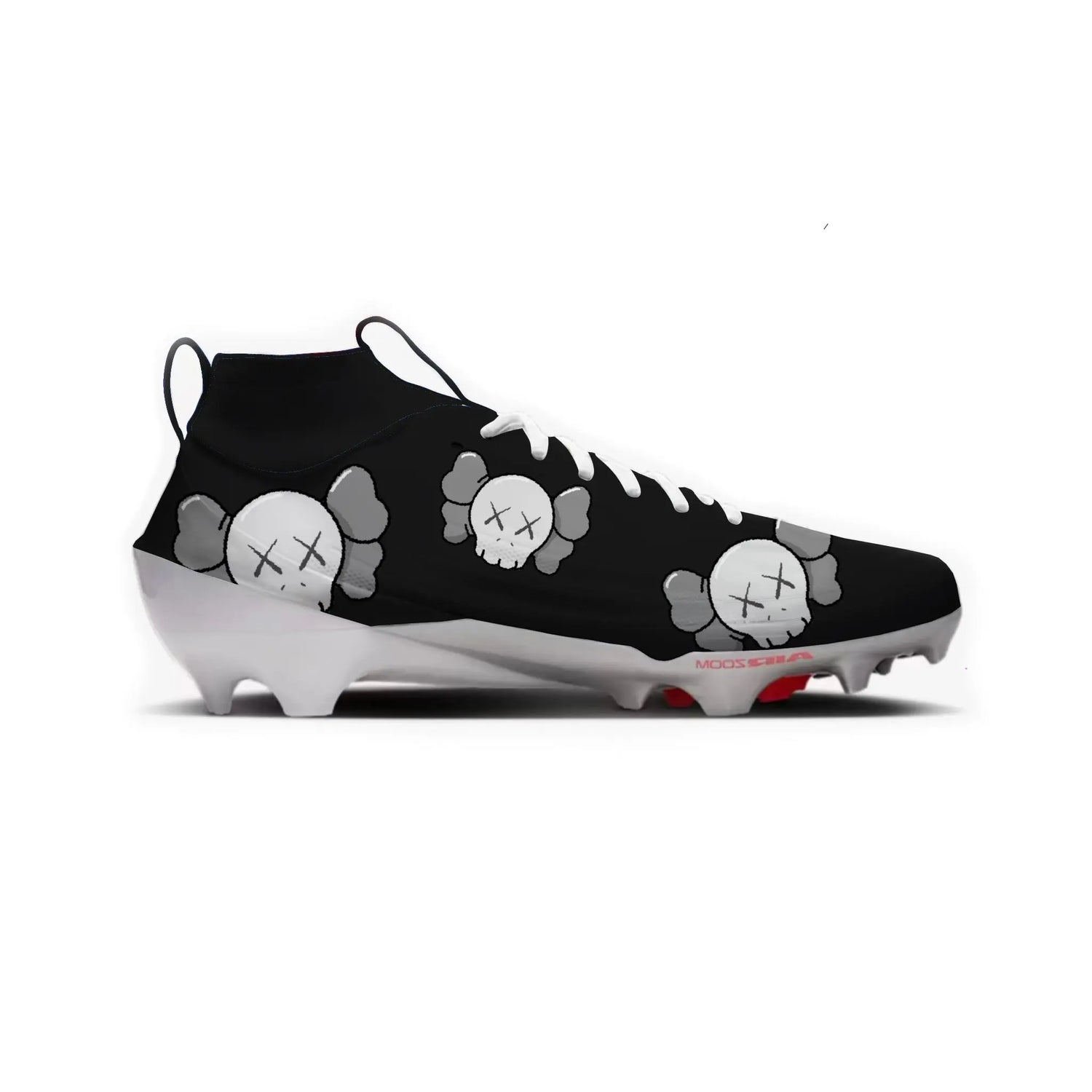 Kaw Skulls Football Cleats Gameday Custom Kicks