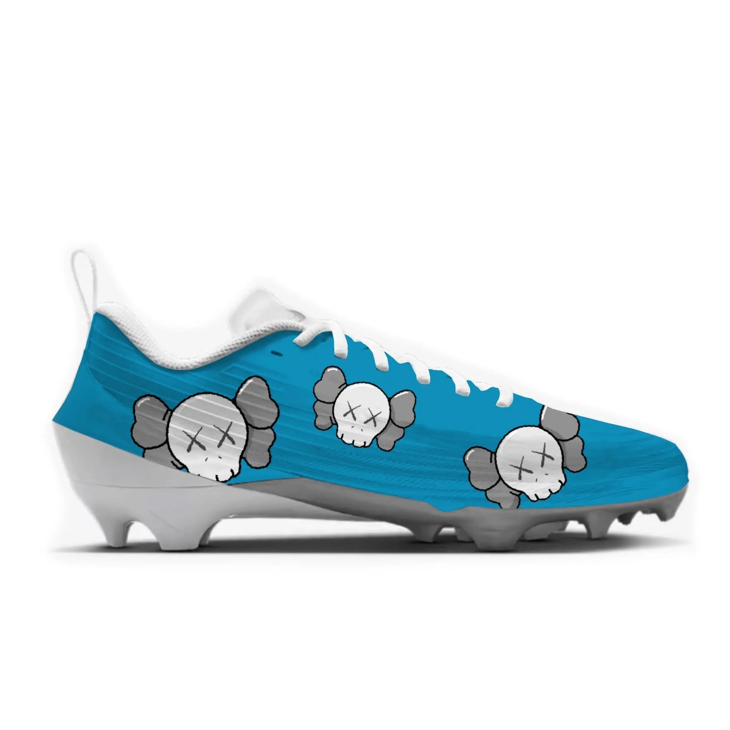 Kaw Skulls Football Cleats Gameday Custom Kicks