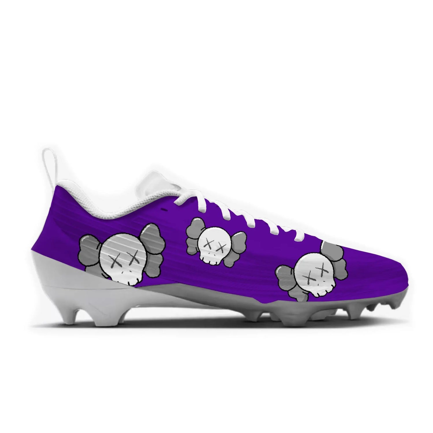 Kaw Skulls Football Cleats Gameday Custom Kicks