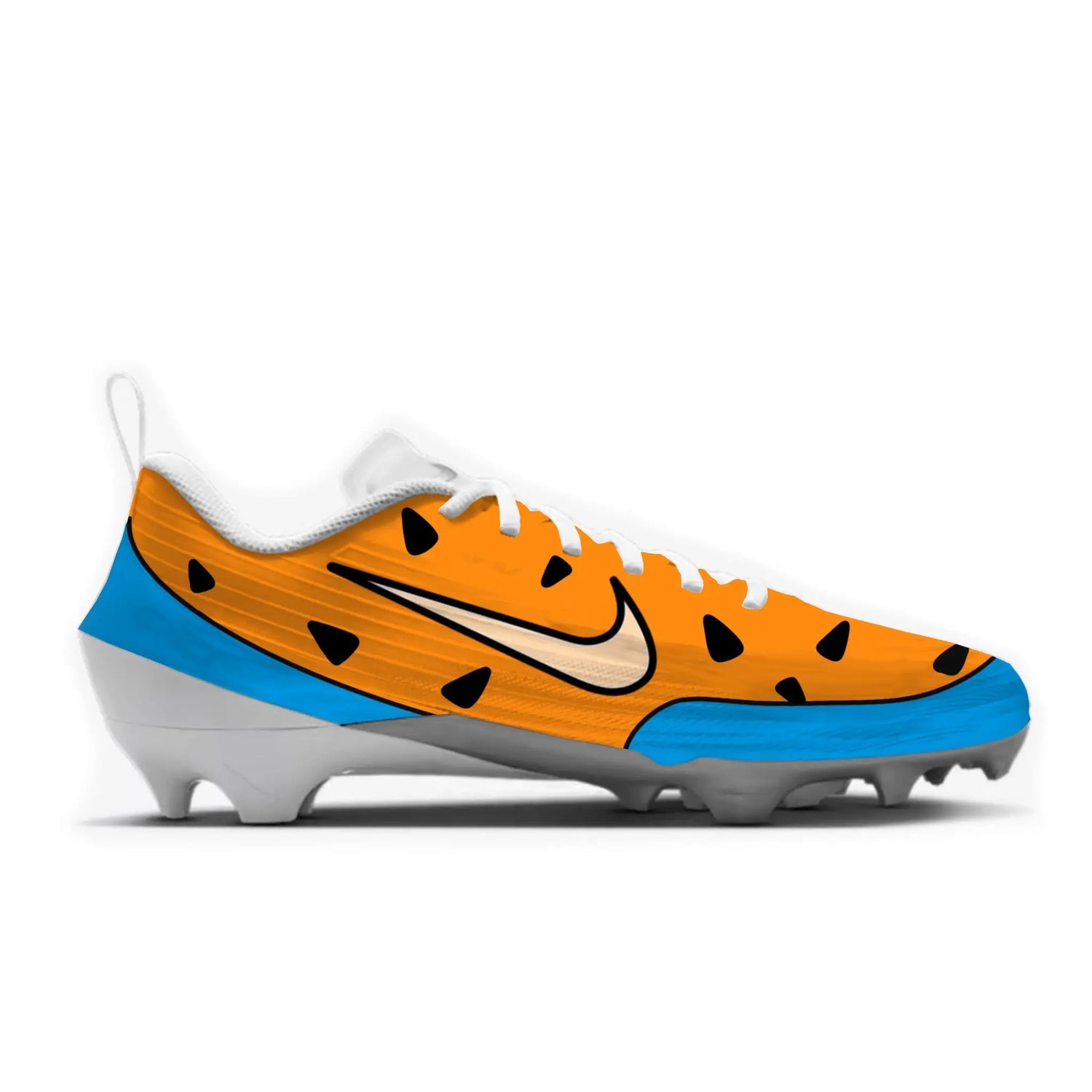 Flint Stone Football Cleats Gameday Custom Kicks