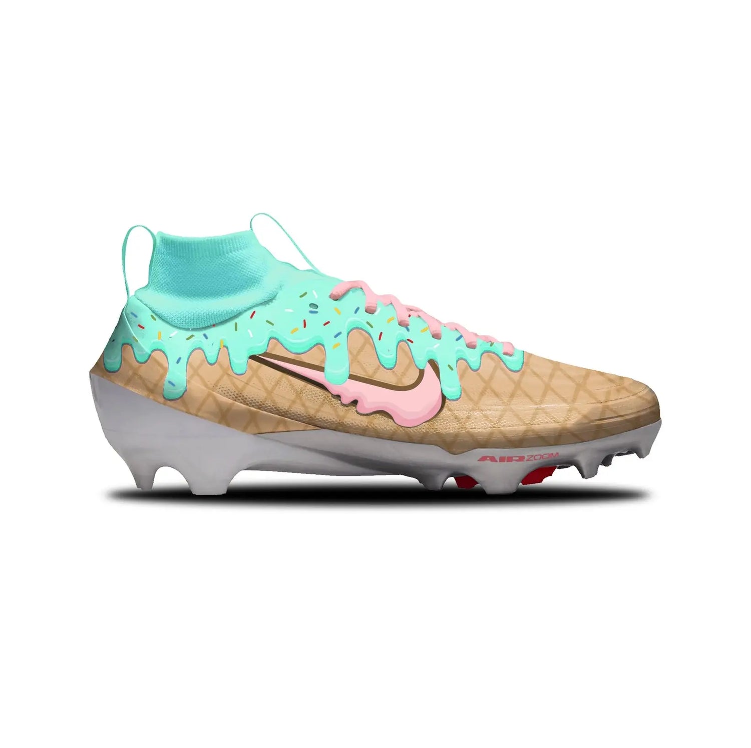 Ice Cream Football Cleats Gameday Custom Kicks