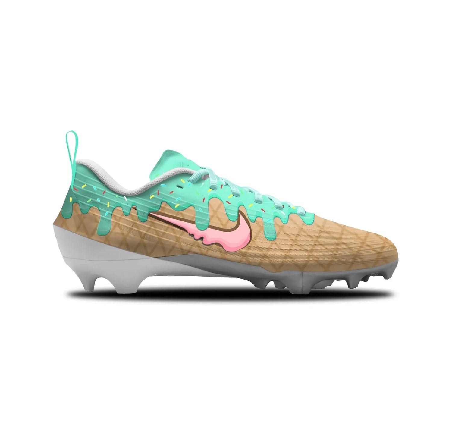Ice Cream Low Football Cleats Gameday Custom Kicks