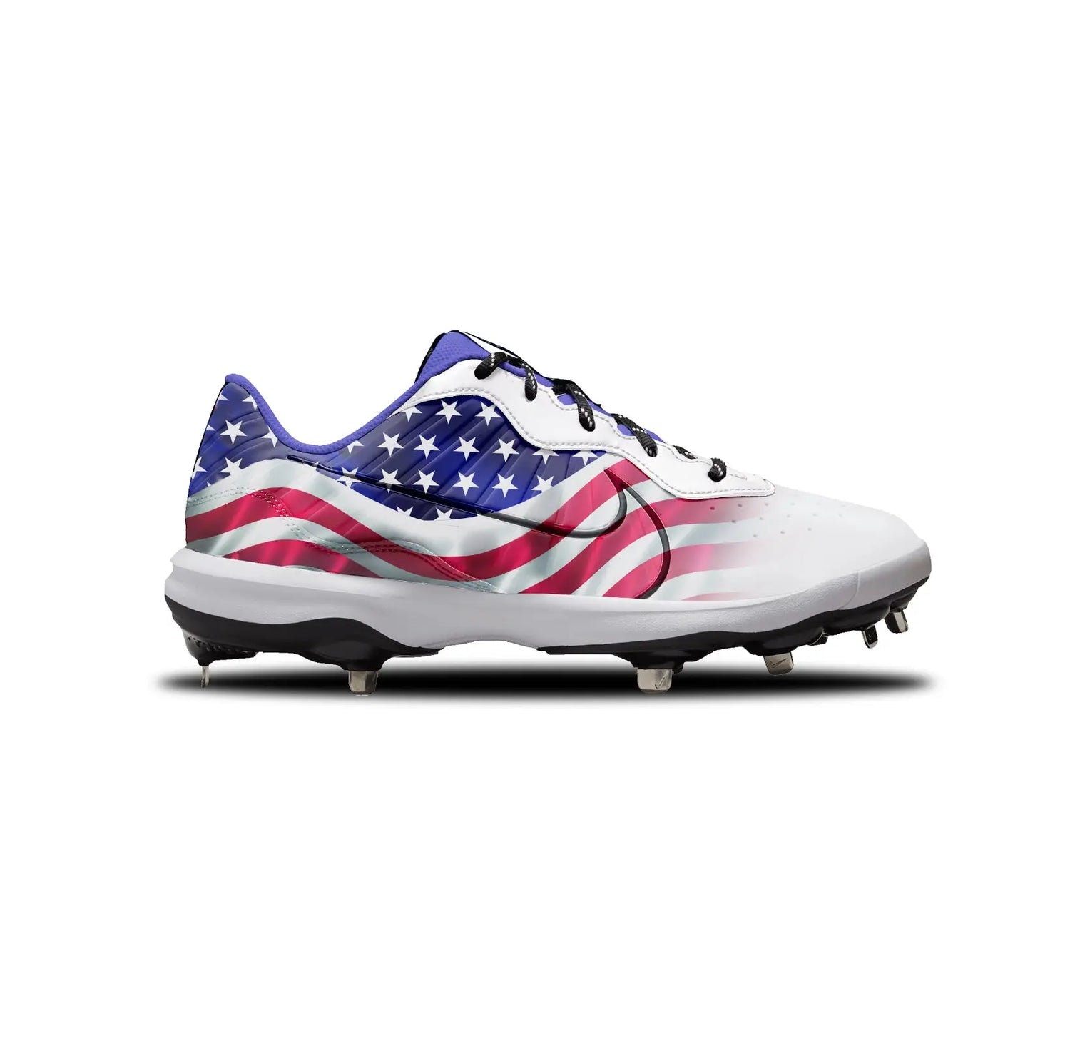 American Flag Baseball Cleats Gameday Custom Kicks