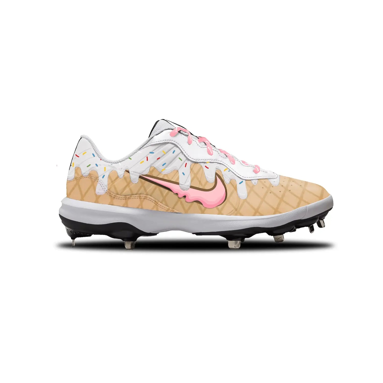 Ice Cream Baseball Cleats Gameday Custom Kicks