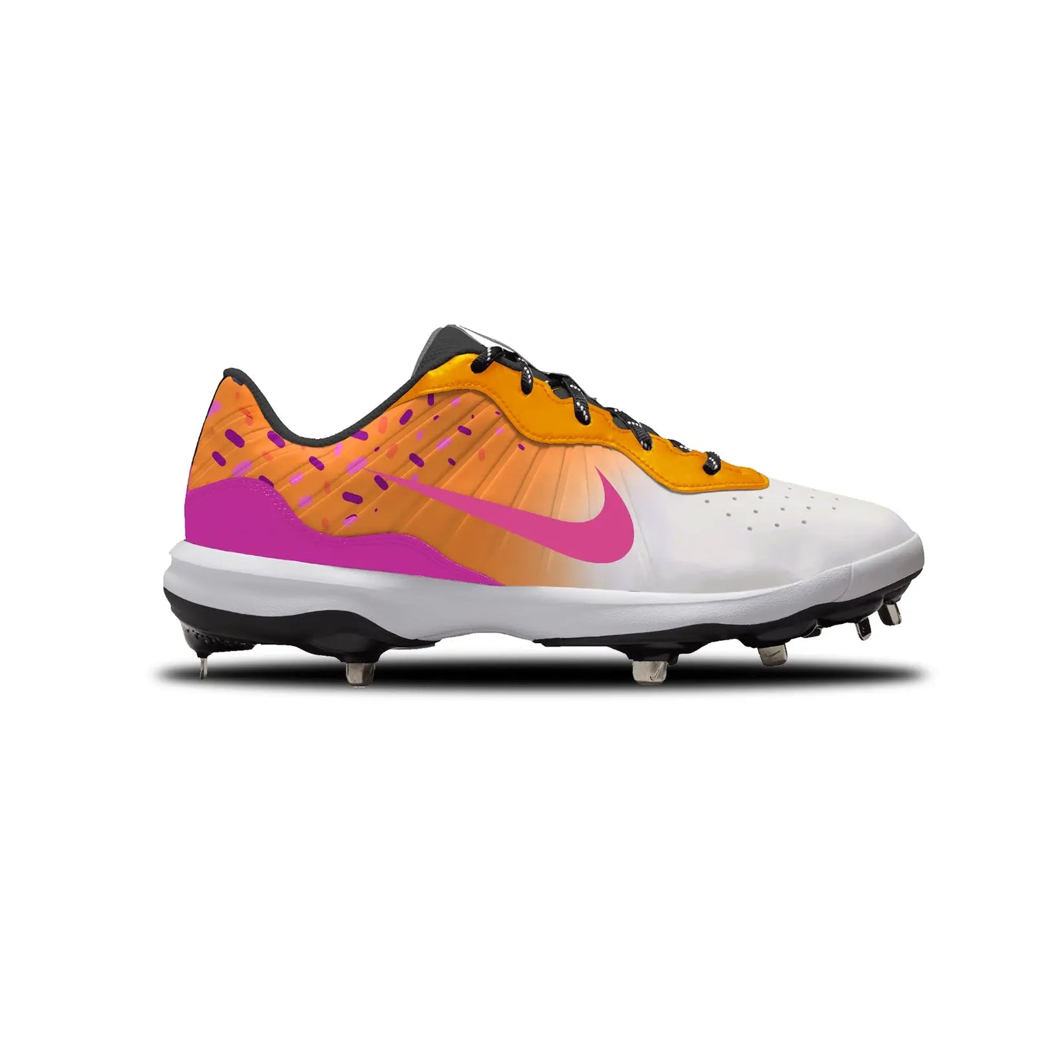 Dunkin’ Baseball Cleats Gameday Custom Kicks