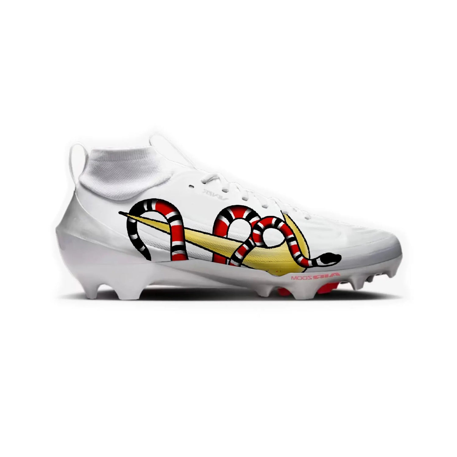 Snake Football Cleats Gameday Custom Kicks