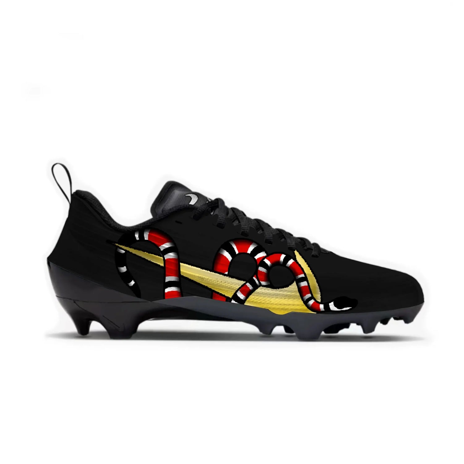Snake Football Cleats Gameday Custom Kicks