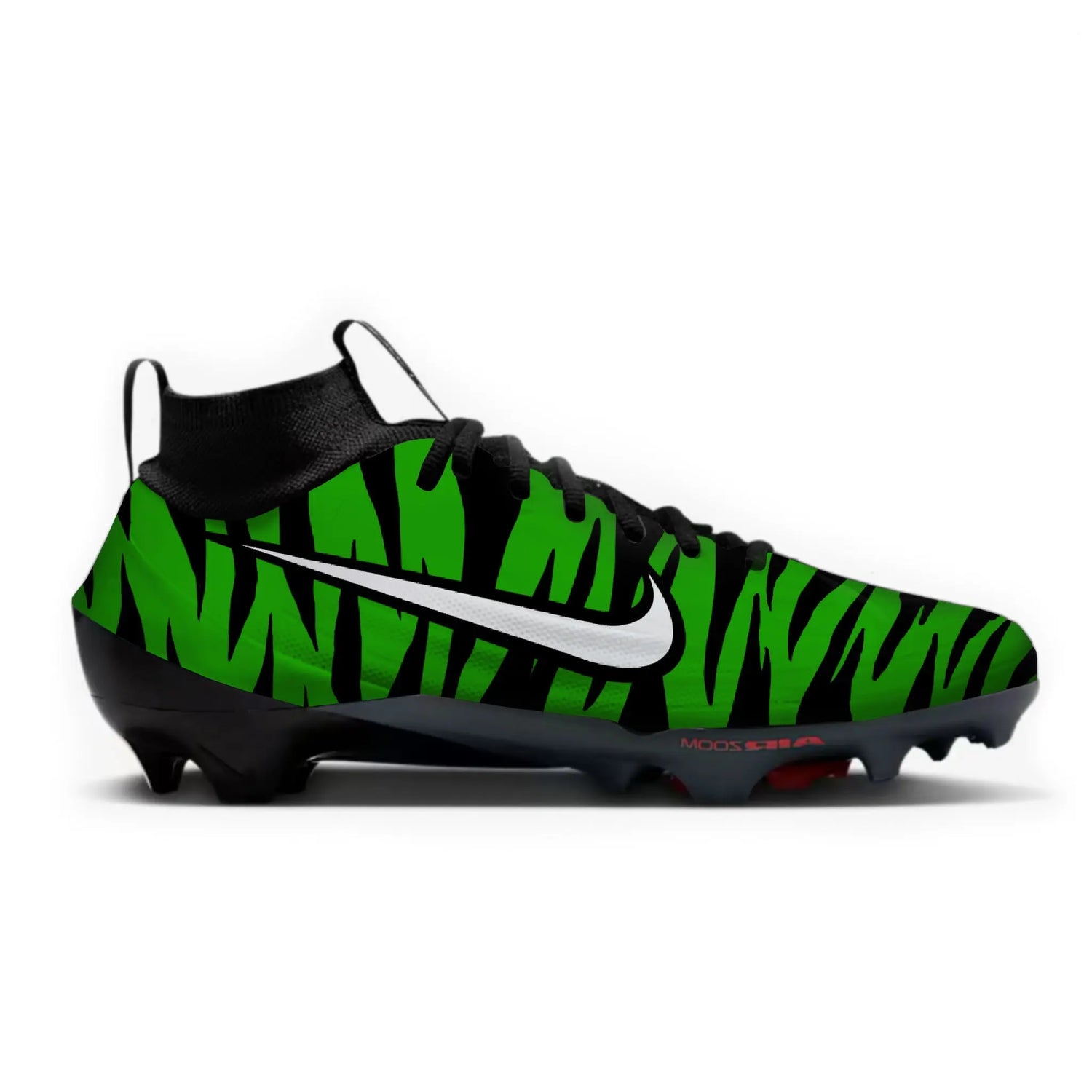 Tiger Stripe Football Cleats Gameday Custom Kicks