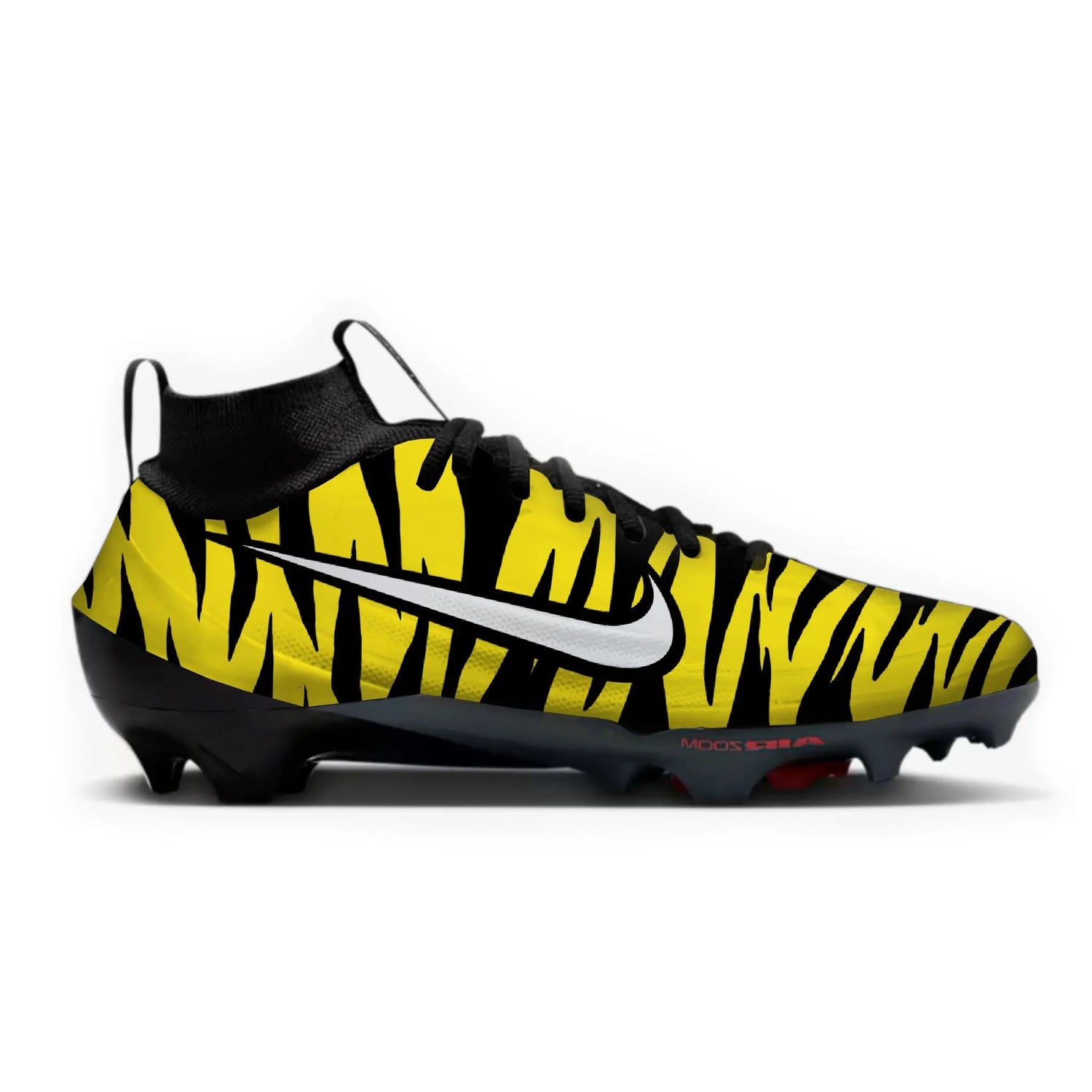 Tiger Stripe Football Cleats Gameday Custom Kicks