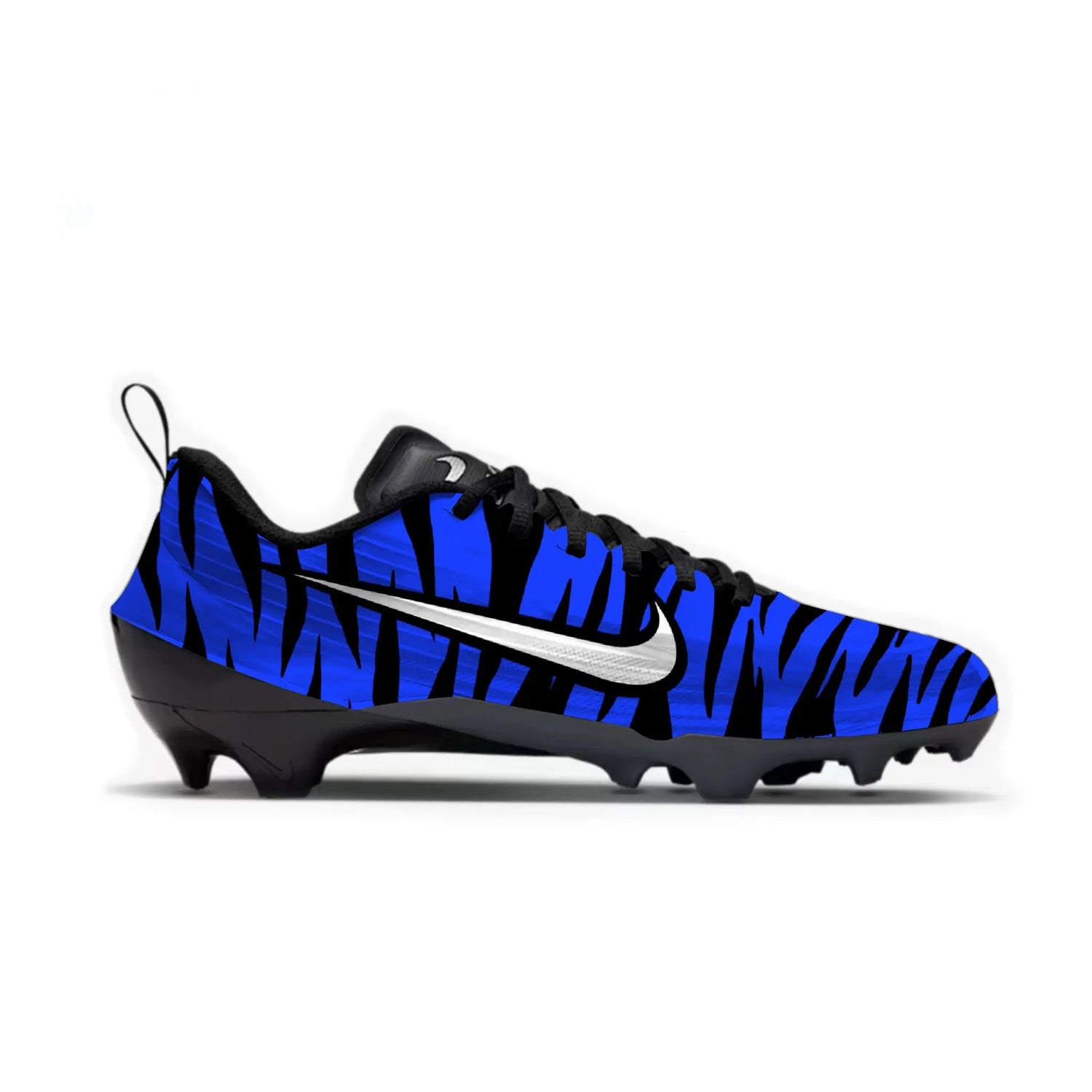 Tiger Stripe Football Cleats Gameday Custom Kicks