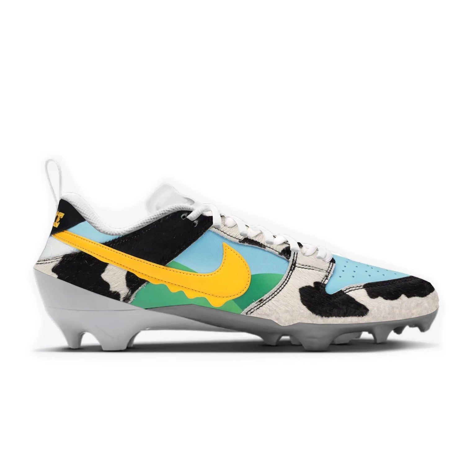Chunky Dunk Cut & Sew Material Football Cleats Gameday Custom Kicks