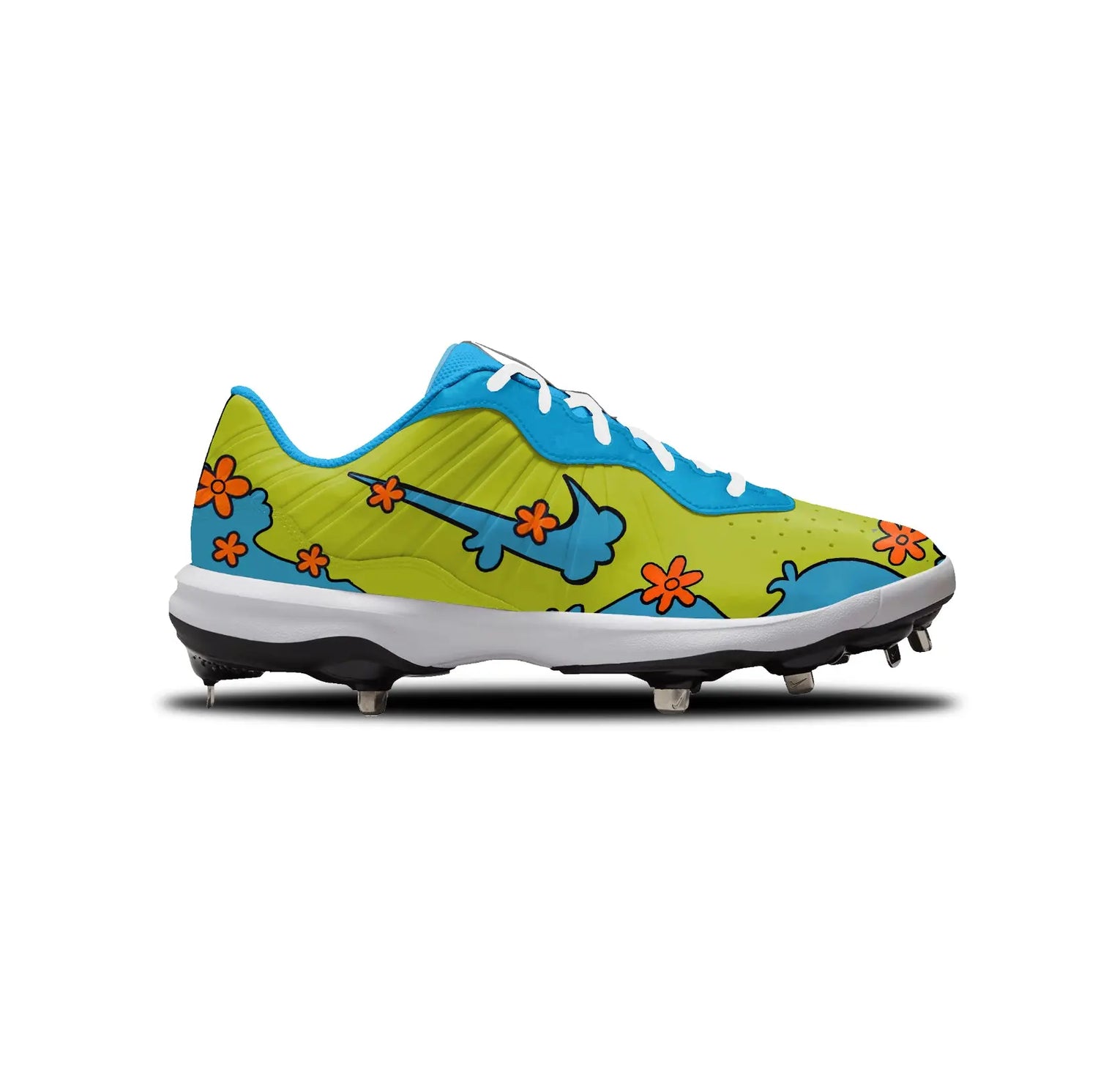 Scooby Baseball Cleats Gameday Custom Kicks