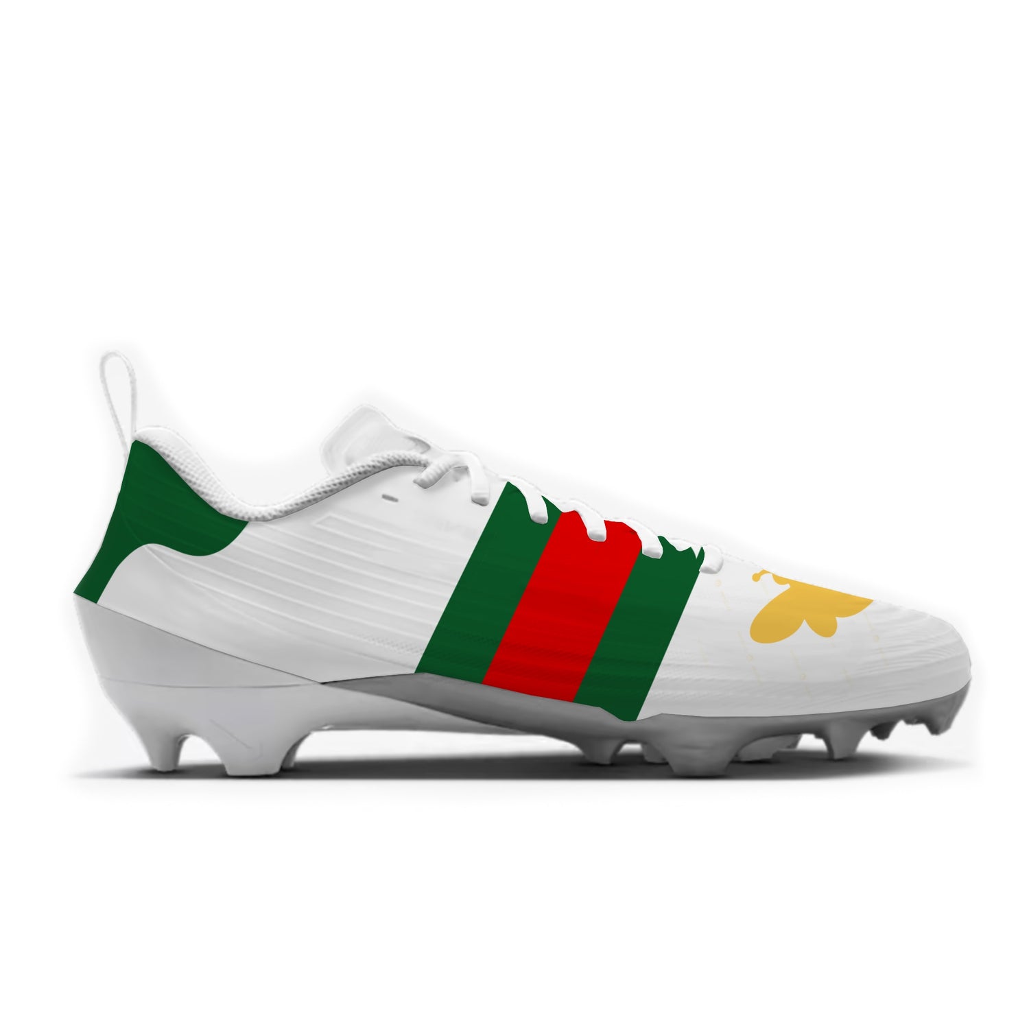 Bee Stripe Football Cleats