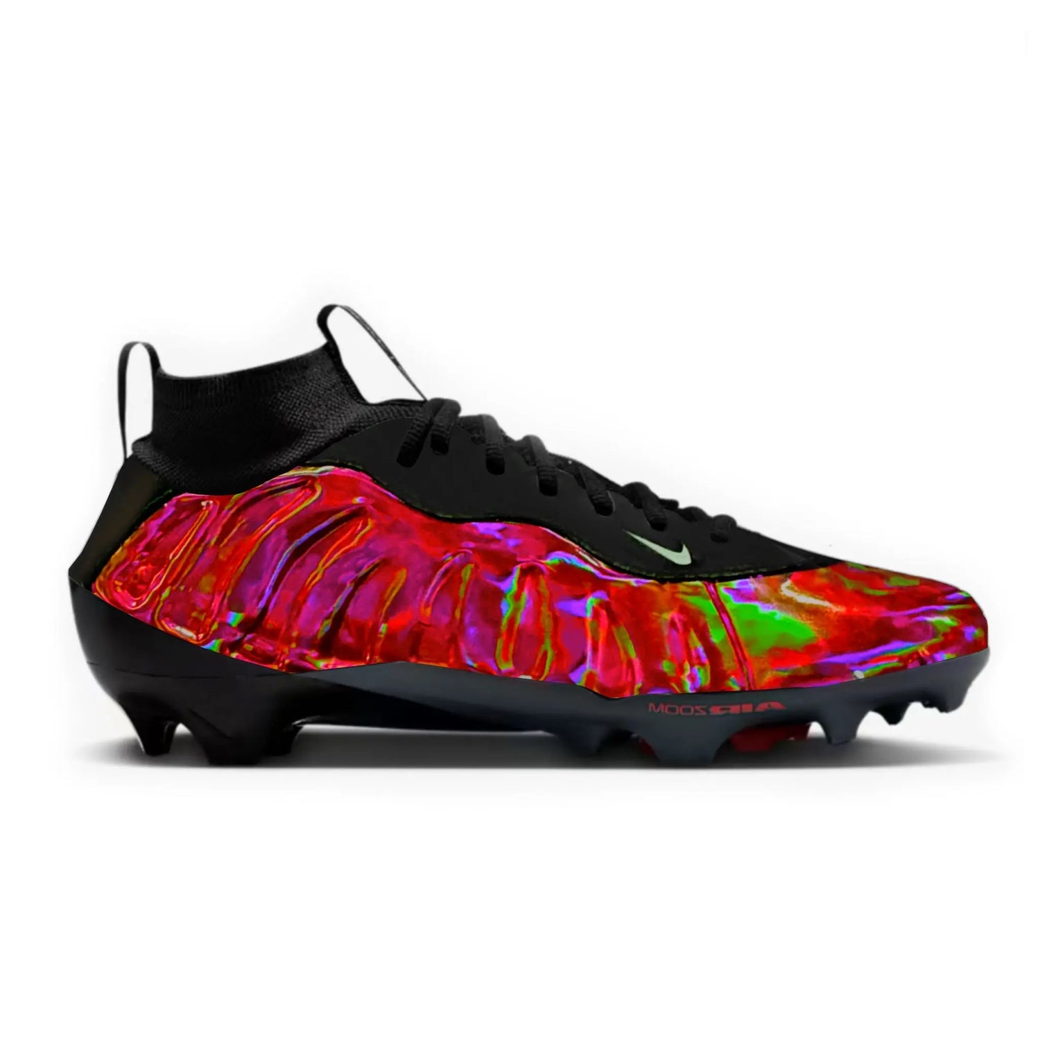 Metallic Foamposite Cut & Sew Material Football Cleats Gameday Custom Kicks