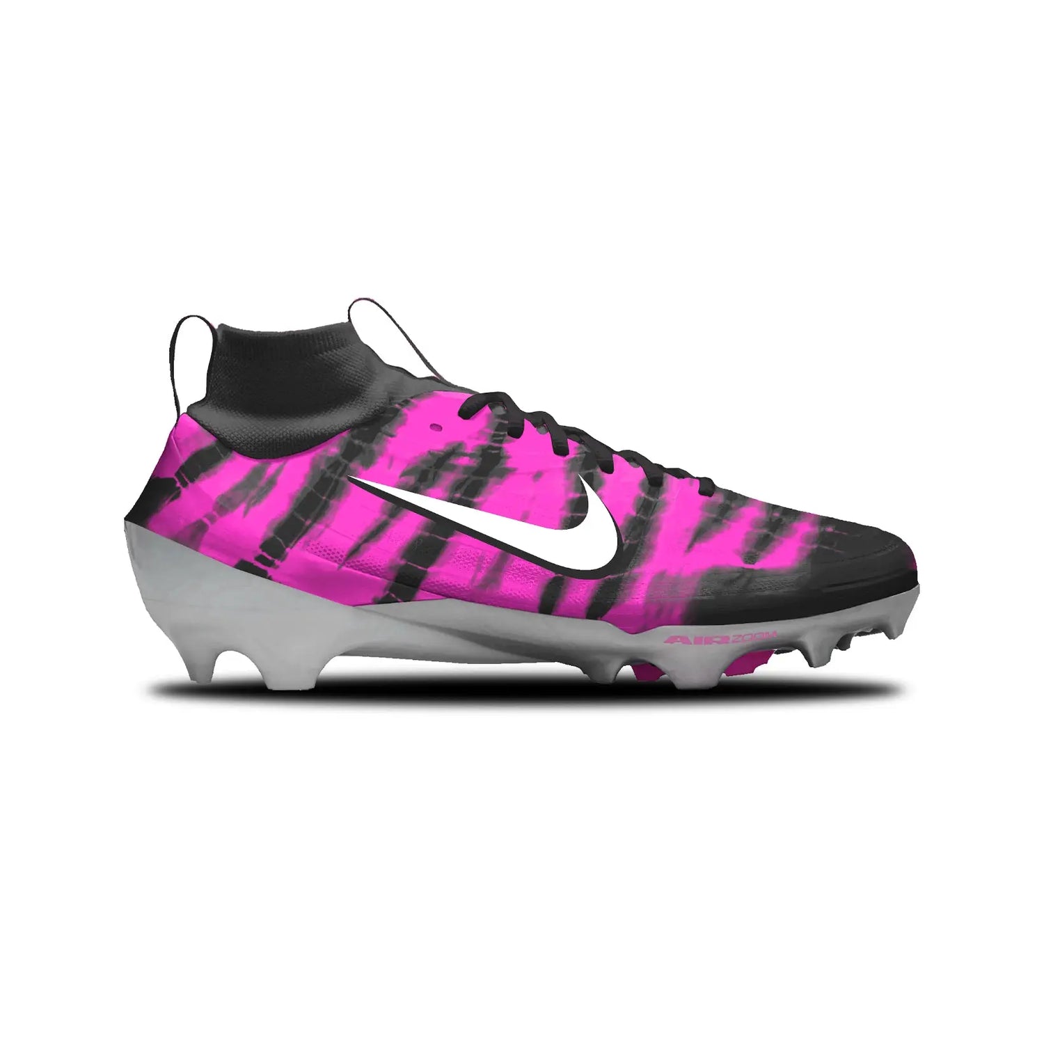Tie Dye Football Cleats Gameday Custom Kicks