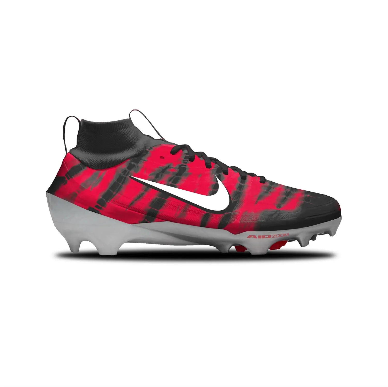 Tie Dye Football Cleats Gameday Custom Kicks