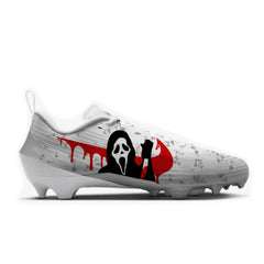 Ghost Face Football Cleats Gameday Custom Kicks