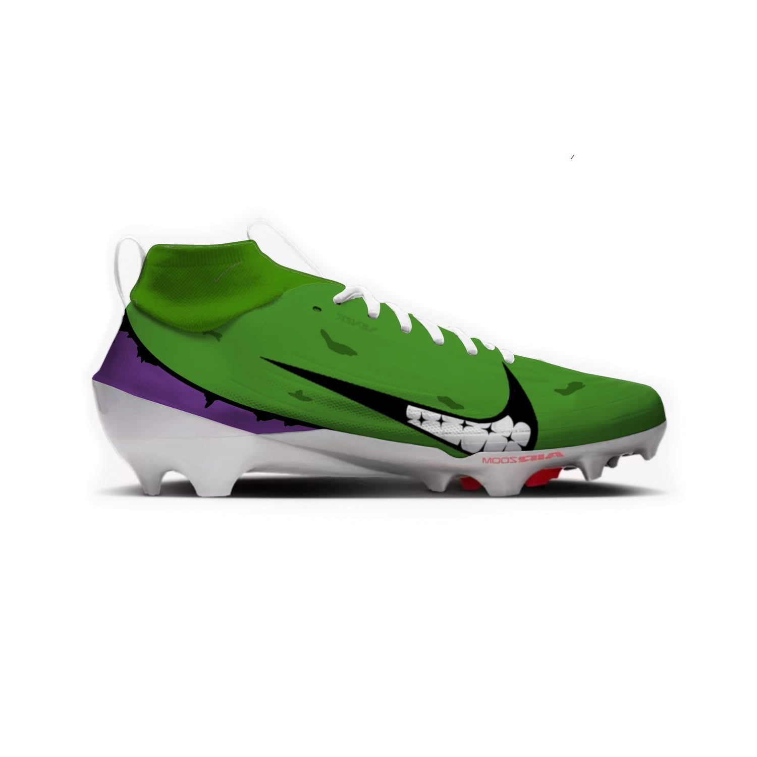 Hulk Smash Football Cleats