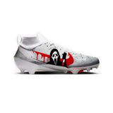 Ghost Face Football Cleats Gameday Custom Kicks