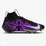 Super Saiyan Football Cleats Gameday Custom Kicks
