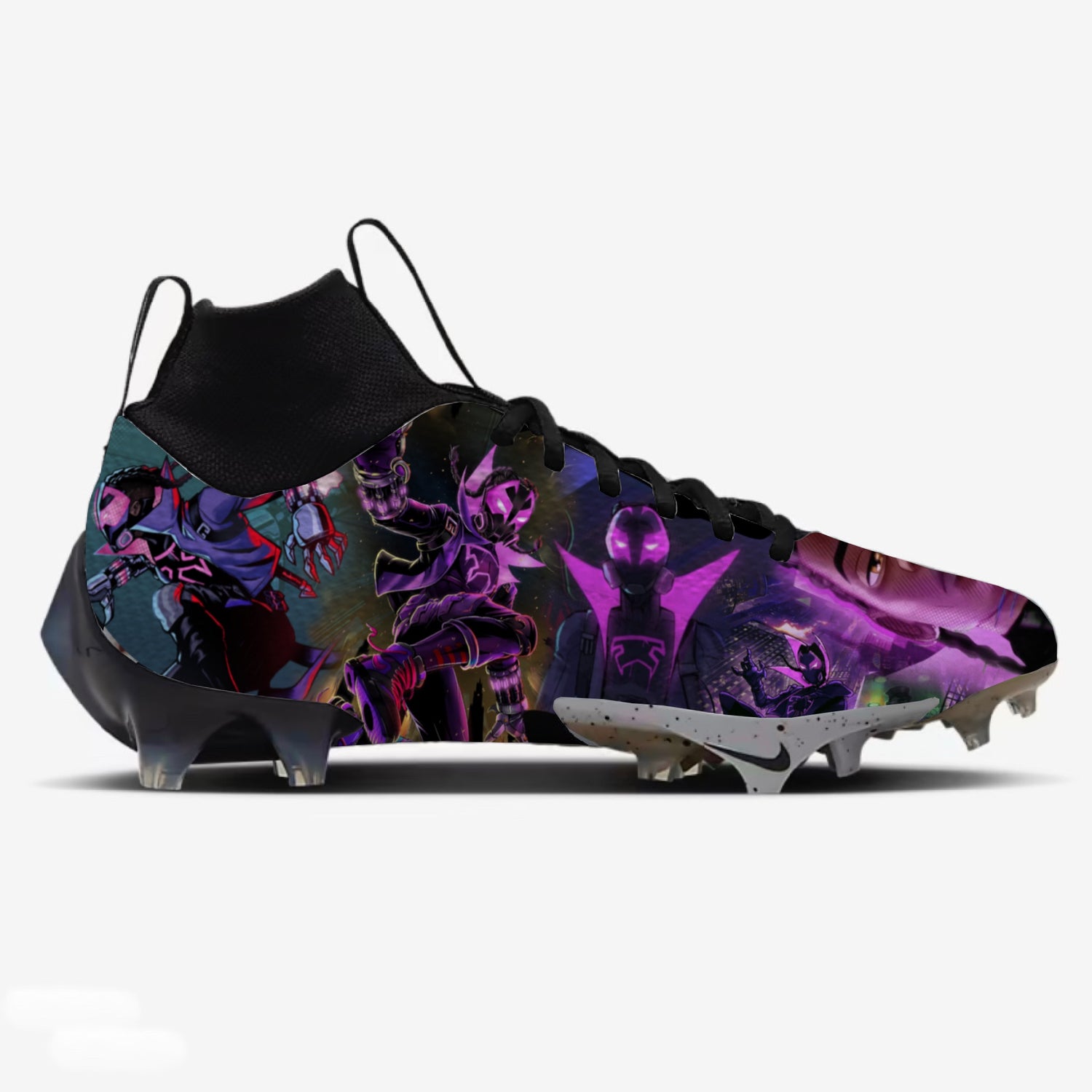 Spider Verse Football Cleats