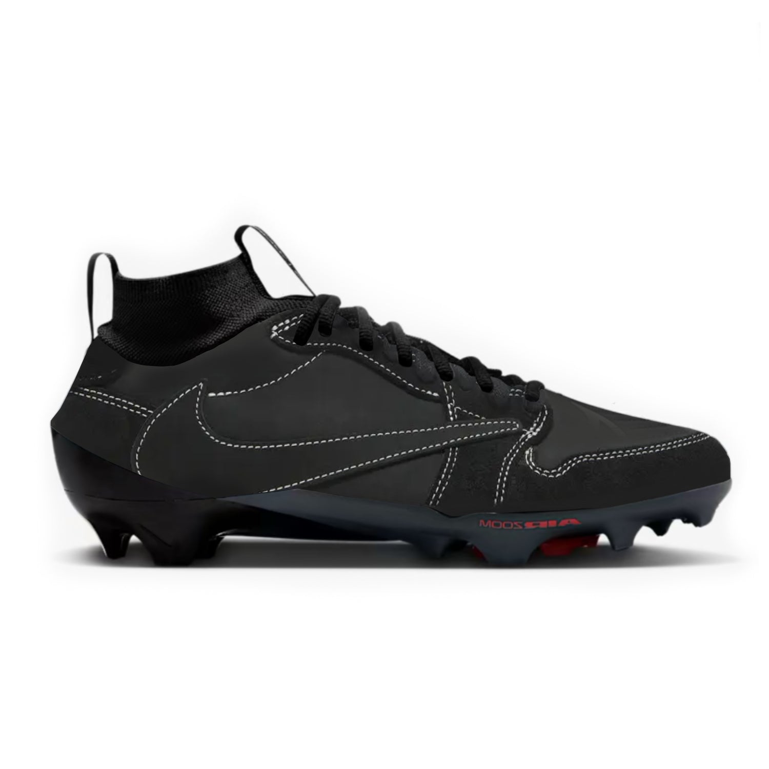 Jordan 1 Phantom Travis Scott Cut & Sew Material Football Cleats