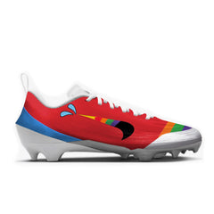 Looped Fruit Football Cleats Gameday Custom Kicks