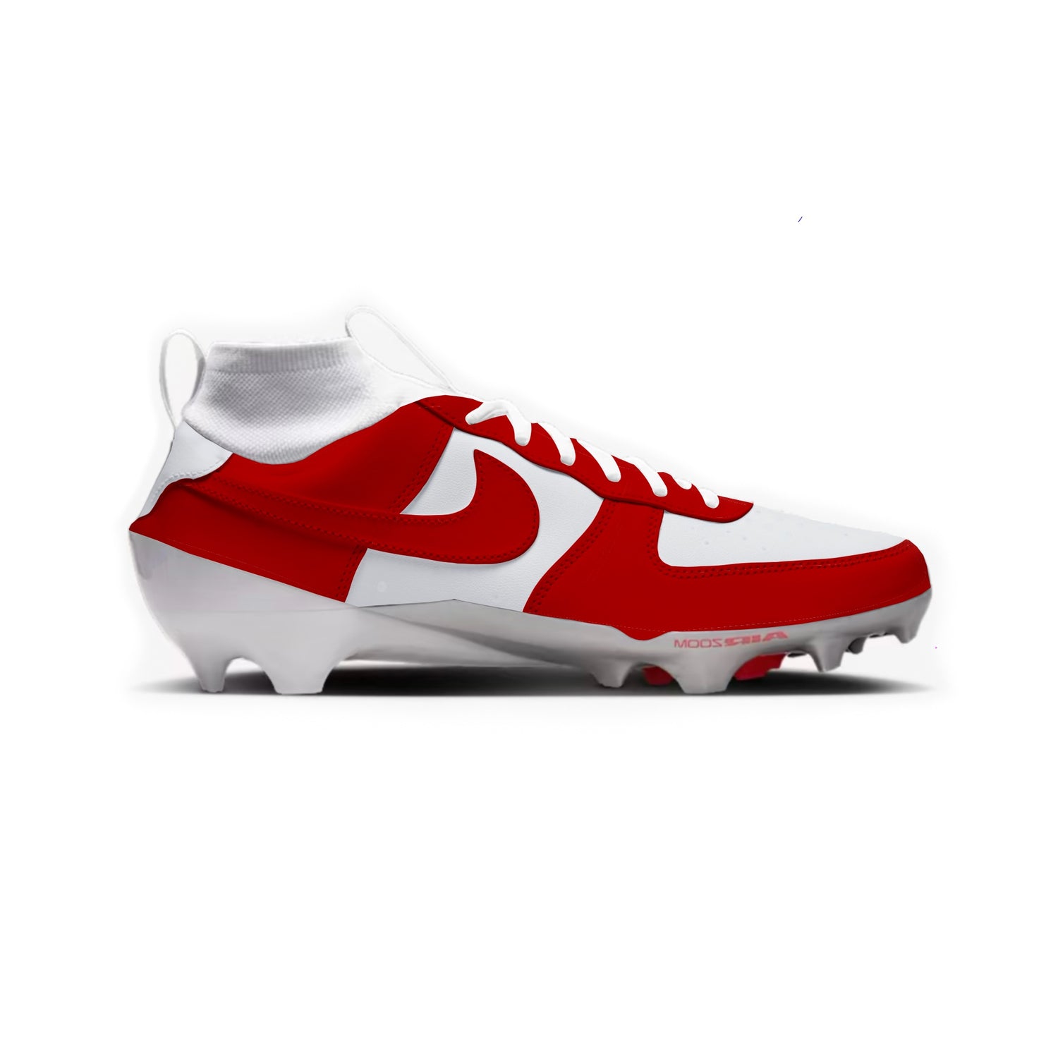 Air Force 1 Cut & Sew Material Football Cleats