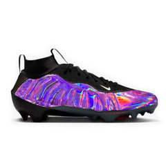 Metallic Foamposite Cut & Sew Material Football Cleats Gameday Custom Kicks